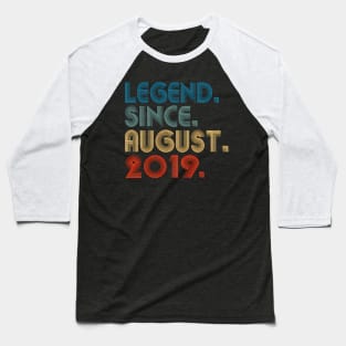 5 Legend Since August 2019 5Th Baseball T-Shirt